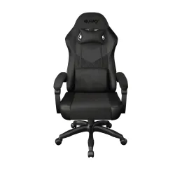 Fotel Fury Shinai S2 Gamingowy do 120kg ECO Skóra Tkanina Czarny