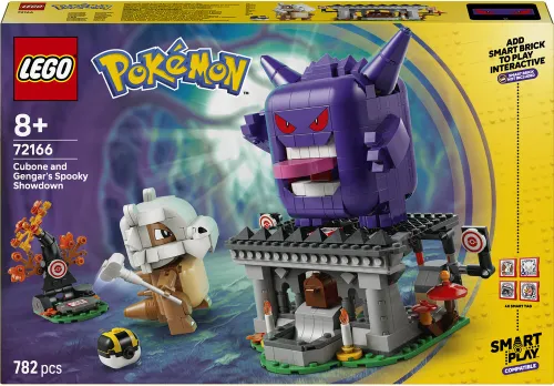 LEGO 72166 Pokémon SMART Play Cubone i Gengar — upiorne starcie