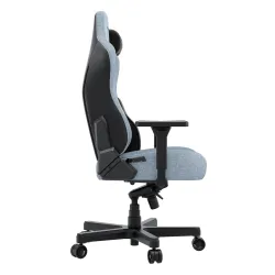 Fotel Anda Seat Kaiser 3E XL Gamingowy do 150kg Tkanina Szaro-niebieski