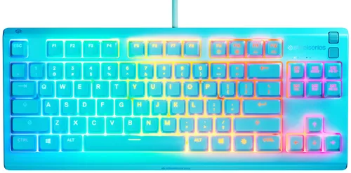 Klawiatura STEELSERIES Apex 3 TKL US Niebieski