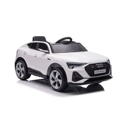Auto Na Akumulator Dla Dziecka Audi E-Tron 4X4 LED Eva Radio MP3 Skóra