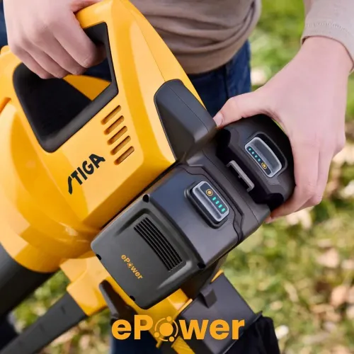 Dmuchawa do liści akumulatorowa STIGA 20V VS 100E 2x 4.0 Ah