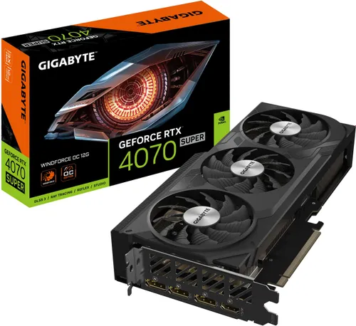 Karta graficzna GIGABYTE GeForce RTX 4070 Super Windforce OC 12GB DLSS 3