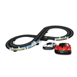 Tor wyścigowy samochodowy COIL zestaw autek tory wyścigowe licencja Bugatti 2.5m skala 1:64