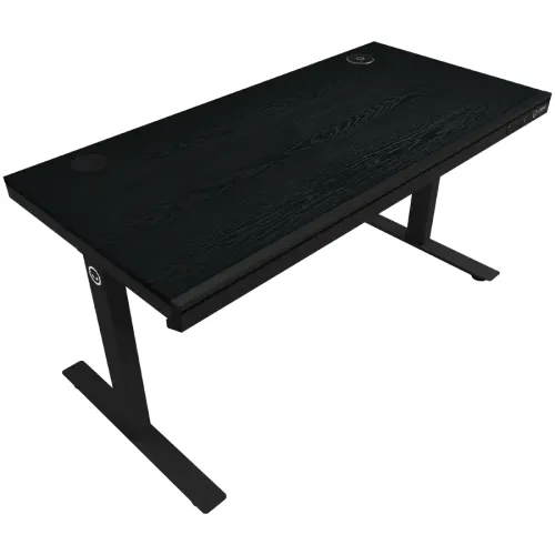 Biurko Lorgar Desk Pro 80 Series DP80W Blat Melaminowy 140cm Regulacja wysokości Czarny