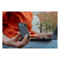 Dysk VERBATIM Pocket 128GB SSD Czarno-pomarańczowy