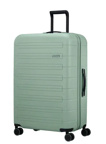 American Tourister Novastream'in Geniş Genişletilebilir Valizi -nomad green