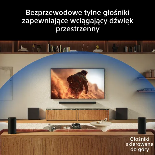 Kolumny Sony BRAVIA Theatre Rear 9 SA-RS9 (2szt. - 2x90W) Czarny