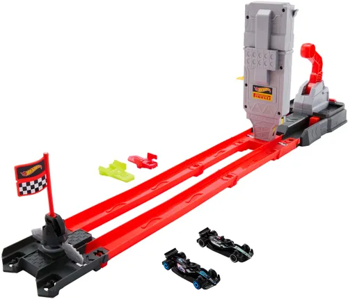 Tor Hot Wheels Racing Formuła 1 Szybki wyścig JKM88