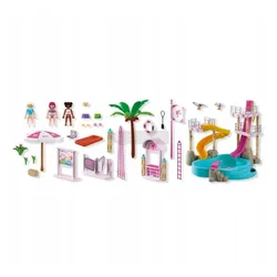 PLAYMOBIL x BARBIE 72120 Park wodny, zestaw dla dzieci +4 lata