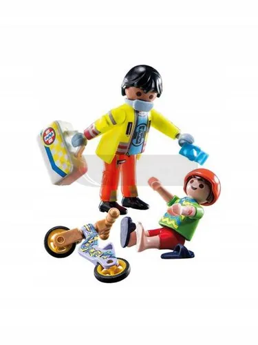 PLAYMOBIL 71245 SANITARIUSZ Z PACJENTEM