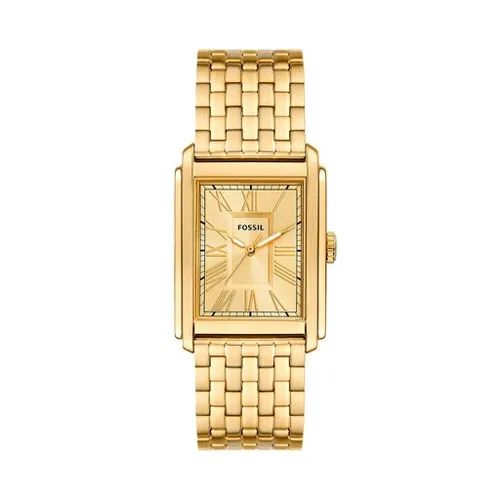 Fossil Carraway Fs6009 Gold Saati