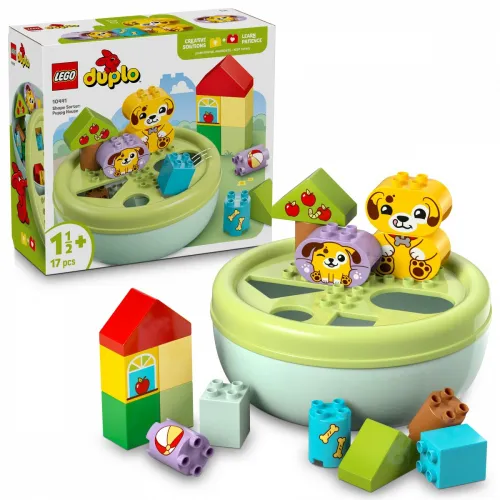 LEGO Klocki DUPLO 10441 Sorter kształtów: dom szczeniaczków