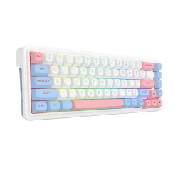 Klawiatura mechaniczna Redragon K709WBP-RGB-PRO Nova Biały