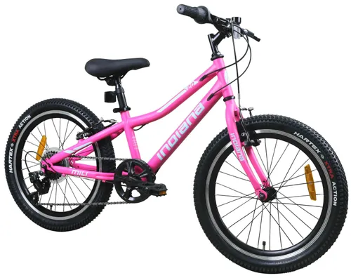 Rower dziecięcy INDIANA Figo 20 cali dla dziewczynki Różowy