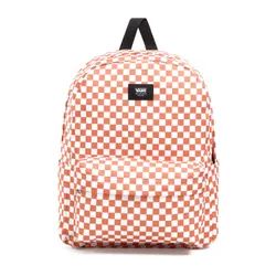 Молодежный рюкзак Vans Old Skool Check Backpack - сердолик