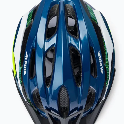 Kask rowerowy Alpina MTB 17 dark blue/neon