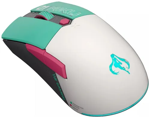 Myszka gamingowa Asus P521 TUF GAMING MINI bezprzewodowa 12000 dpi optyczna zielona