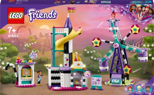 Конструктор Lego Friends Волшебное колесо обозрения и горка (41689)