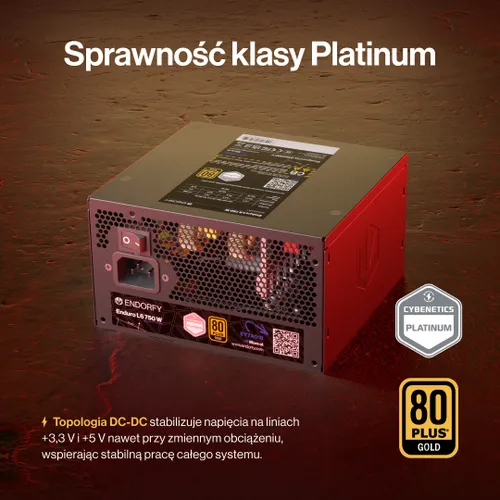 Zasilacz ENDORFY Enduro L6 750W 80 Plus Gold