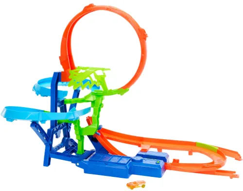 Tor Hot Wheels Stunt Tracks Powietrzna kraksa JFD12