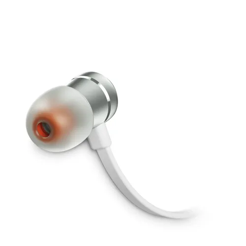 Słuchawki bezprzewodowe JBL Tune 290 Dokanałowe Mikrofon Srebrny