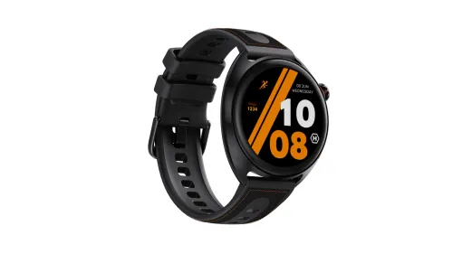 Smartwatch HAMMER Ventus Pro Czarny + Pasek Czarno-Pomarańczowy