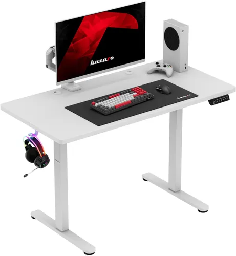 Biurko gamingowe HUZARO Hero 8.1 Biały
