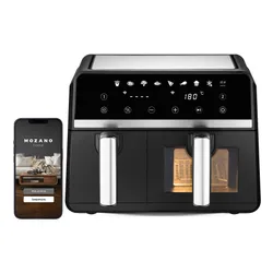 Air Fryer Frytkownica beztłuszczowa MOZANO Duofry Unlimited 9l WI-FI 8 Programów