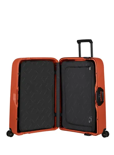 Большой чемодан Samsonite Magnum Eco-maple orange