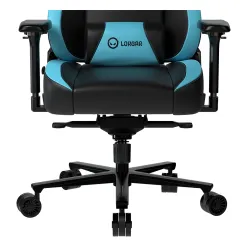 Fotel Lorgar Base 311 Gamingowy do 150kg Skóra ECO Czarno-niebieski