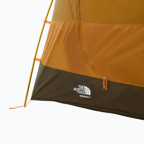 Namiot kempingowy 6-osobowy The North Face Wawona 6P light exuberance orange/ timber tan/ new taupe green