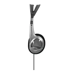 Słuchawki przewodowe Hama HK-229 Nauszne Srebrny