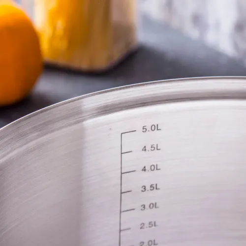 Garnek ze stali nierdzewnej z pokrywką TADAR CORI 5,1 l