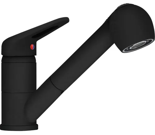 Bateria FRANKE Prince II Pull-Out spray 115.0659.840 Czarny mat