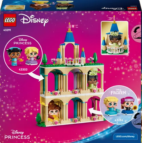 LEGO 43291 Disney Princess Mała Bella i Tiana z zamkiem