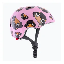 Kask rowerowy dziecięcy Hornit Pug pink/brown