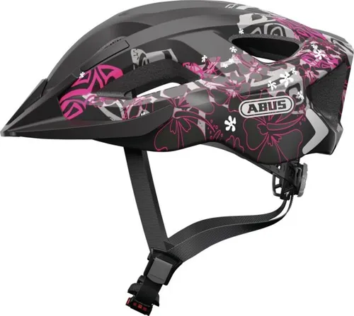 Kask rowerowy ABUS Aduro 2.0 Maori Czarno-różowy Szosowy (rozmiar M)