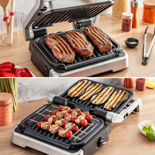 Электрический гриль Tefal OptiGrill 2в1 GC772D30