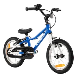 Rower dziecięcy KARBON Superlight 14 cali dla chłopca Niebieski