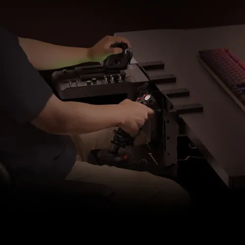 Joystick Hori Hotas Flight Control System HPC-045U z mocowaniem do PC