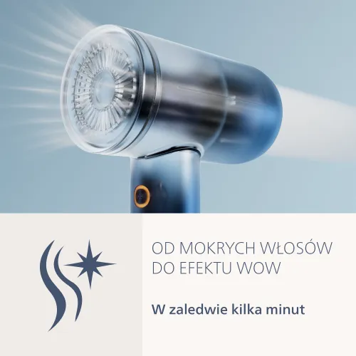 Suszarka PHILIPS Seria 9000 BHD956/10 Granatowy 1400W