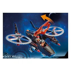 PLAYMOBIL Galaxy Police 70023 Helikopter piratów