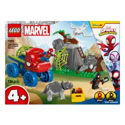 LEGO Klocki SPIDEY 11199 Misja ratunkowa zespołu Spidey'ego w dinoterenówce