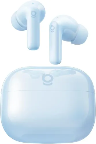 Słuchawki bezprzewodowe Baseus Bass BP1 NC Doknałowe Bluetooth 6.0 Niebieski