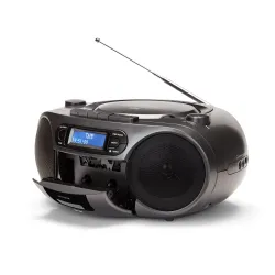 Radiomagnetofon Aiwa Boombox BBTC-660DAB/MG Bluetooth DAB+ Szary