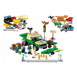 LEGO CITY 60353 MISJA RATOWANIA DZIKICH ZWIERZĄT zestaw dla dzieci +6 lat