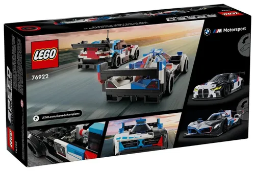 LEGO Speed Champions 76922 гоночные автомобили Bmw M4 Gt3 &amp; Bmw M Hybrid V8