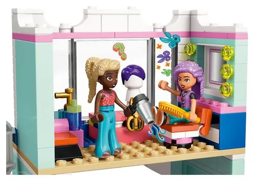 LEGO Friends 42662 Salon fryzjerski i sklep z ozdobami