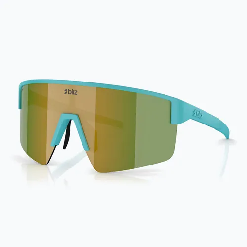 Okulary przeciwsłoneczne Bliz P004 Small matte turquoise/green blue/green revo